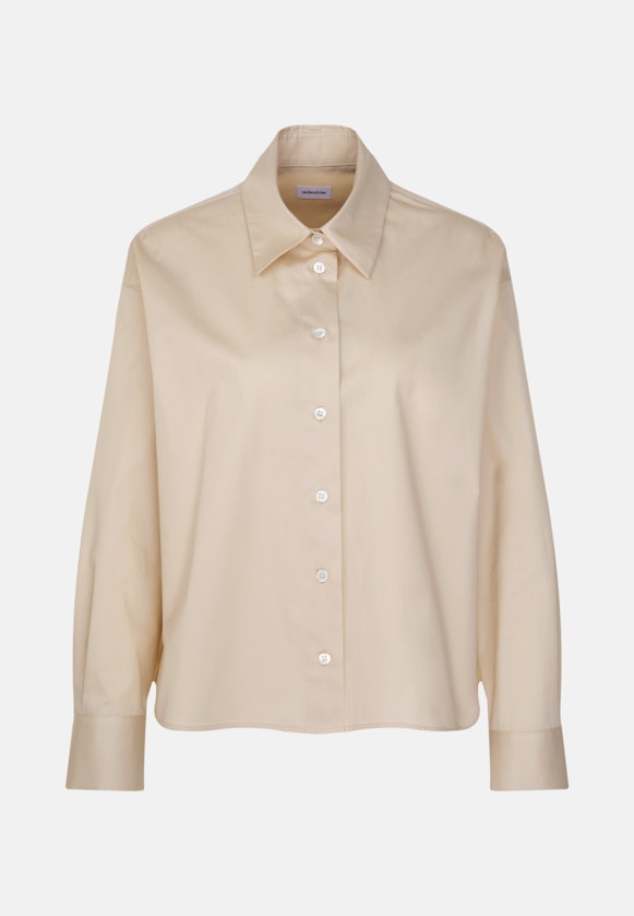 Twill Shirtblouse in Ecru |  Seidensticker Onlineshop