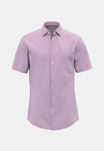 Non-iron Structure Short sleeve Business Shirt in Regular with Kent-Collar in Pink |  Seidensticker Onlineshop