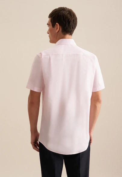 Regular Business Hemd Uni in Rosa/Pink |  Seidensticker Onlineshop