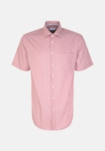 Non-iron Structure Short sleeve Business Shirt in Regular with Kent-Collar in Red |  Seidensticker Onlineshop