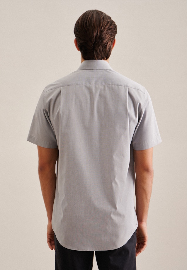 Regular Business shirt Uni in Grey |  Seidensticker Onlineshop