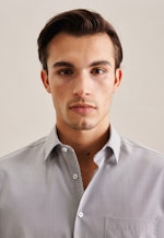 Regular Business shirt Uni in Grey |  Seidensticker Onlineshop