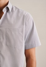 Regular Business shirt Uni in Grey |  Seidensticker Onlineshop
