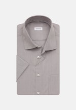 Chemise Business Regular Manche courte sans repassage in Gris |  Seidensticker Onlineshop