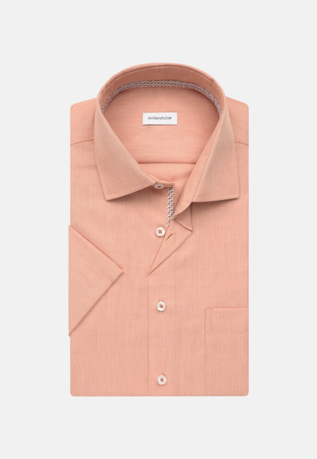 Chemise Business Regular Manche courte sans repassage in Orange |  Seidensticker Onlineshop