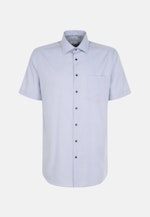 Chemise Business Regular Manche courte sans repassage in Bleu Clair |  Seidensticker Onlineshop