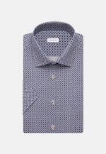 Poplin Short sleeve Business Shirt in Regular with Kent-Collar in Light Blue |  Seidensticker Onlineshop