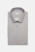 Regular Business Hemd Druck in Braun |  Seidensticker Onlineshop