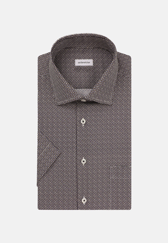 Twill Short sleeve Business Shirt in Regular with Kent-Collar in Green |  Seidensticker Onlineshop