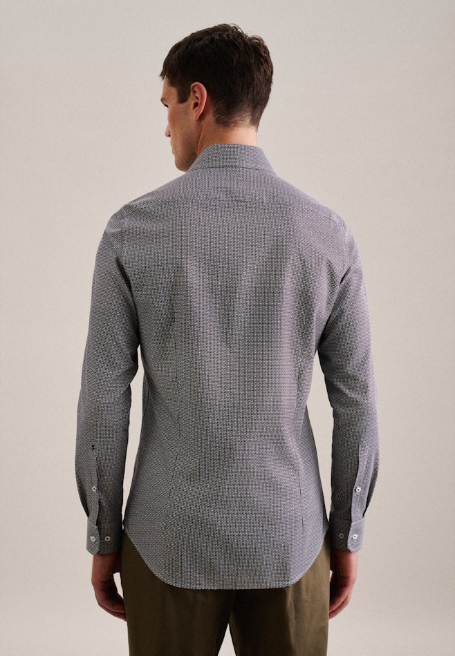 Business Shirt in Slim with Kent-Collar in Green | Seidensticker online shop