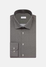 Chemise Business Slim Twill (sergé) Col Kent in Vert |  Seidensticker Onlineshop