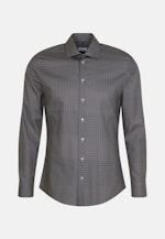 Chemise Business Slim Twill (sergé) Col Kent in Vert |  Seidensticker Onlineshop