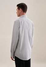 Business Shirt in Comfort with Kent-Collar in Brown |  Seidensticker Onlineshop