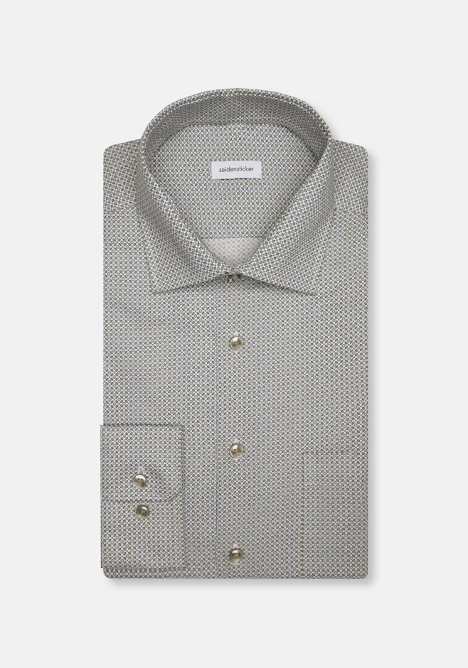 Comfort Chemise d'affaires Imprimé dans Marron | Boutique en ligne Seidensticker