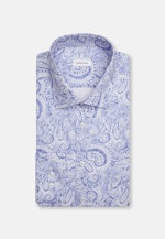 Comfort Business Hemd Paisley in Hellblau |  Seidensticker Onlineshop