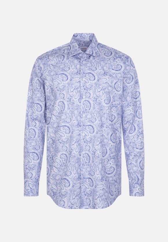 Comfort Business Hemd Paisley in Hellblau |  Seidensticker Onlineshop