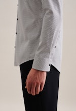 Shaped Business shirt Print in Grey |  Seidensticker Onlineshop