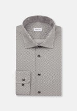 Shaped Business shirt Print in Grey |  Seidensticker Onlineshop