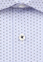 X-Slim Business Hemd Druck in Hellblau |  Seidensticker Onlineshop