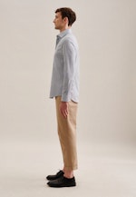 X-Slim Business Hemd Druck in Braun |  Seidensticker Onlineshop