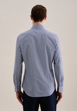 X-Slim Business shirt Print in Light Blue |  Seidensticker Onlineshop