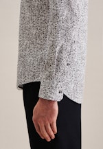 X-Slim Business Hemd Floral in Grau |  Seidensticker Onlineshop