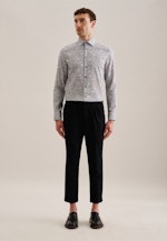 Business Shirt in X-Slim with Kent-Collar in Grey |  Seidensticker Onlineshop