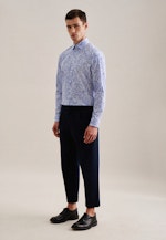 X-Slim Business Hemd Paisley in Hellblau |  Seidensticker Onlineshop