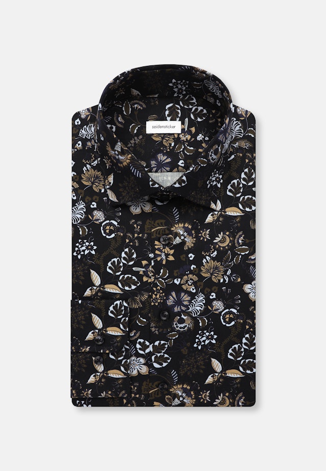 X-Slim Chemise d'affaires Imprimé in Bleu Foncé |  Seidensticker Onlineshop