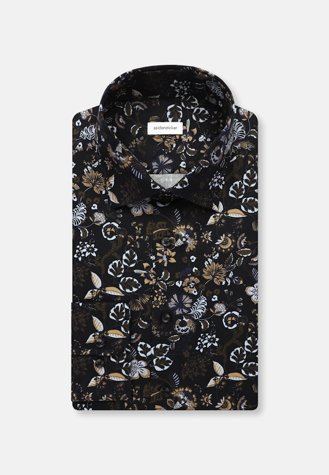 X-Slim Chemise d'affaires Imprimé dans Bleu Foncé | Boutique en ligne Seidensticker