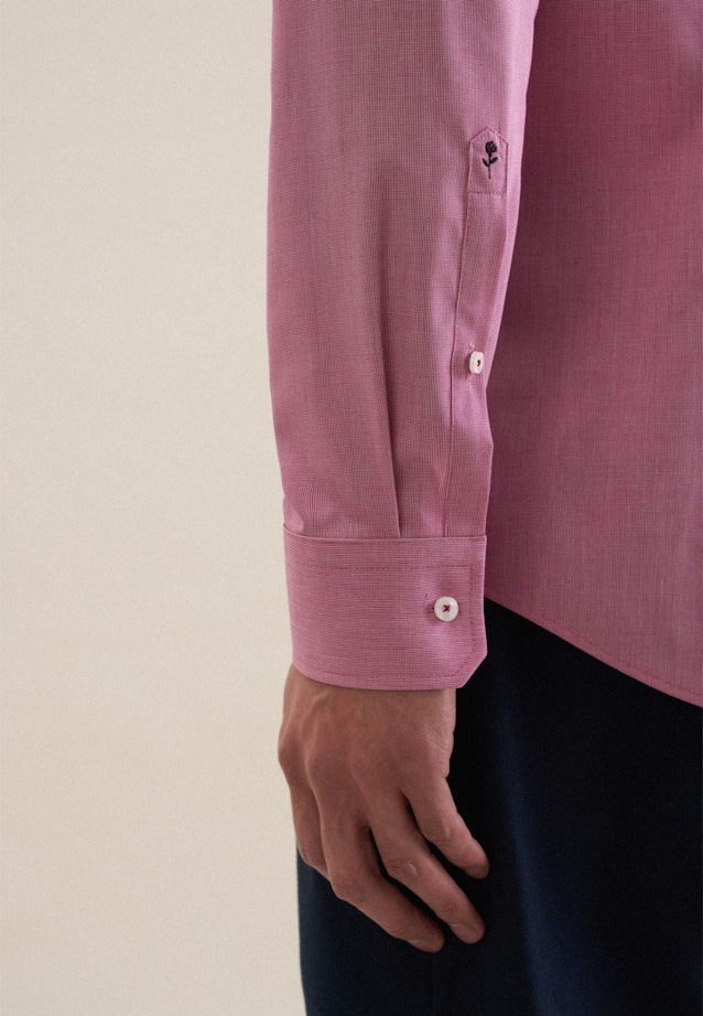 Slim Business Hemd Uni in Rosa/Pink |  Seidensticker Onlineshop