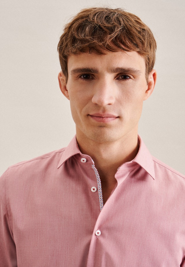 Slim Business shirt Uni in Red |  Seidensticker Onlineshop