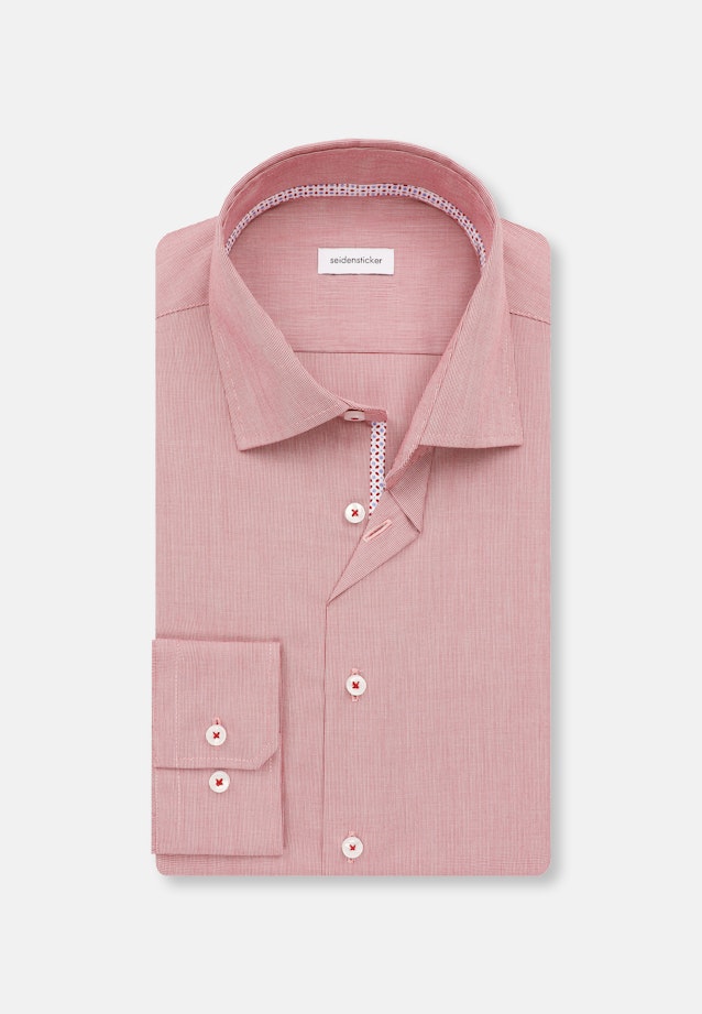 Slim Business shirt Uni in Red |  Seidensticker Onlineshop
