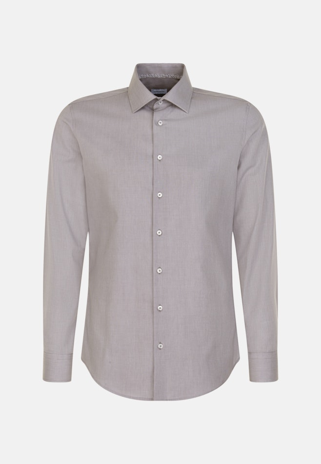 Slim Business Hemd Uni in Grau | Seidensticker Onlineshop