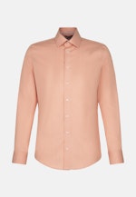 Non-iron Structure Business Shirt in Slim with Kent-Collar in Orange |  Seidensticker Onlineshop