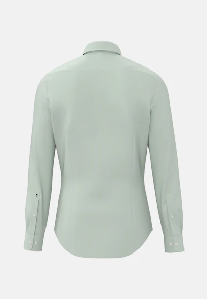 Slim Chemise d'affaires Uni in Vert |  Seidensticker Onlineshop