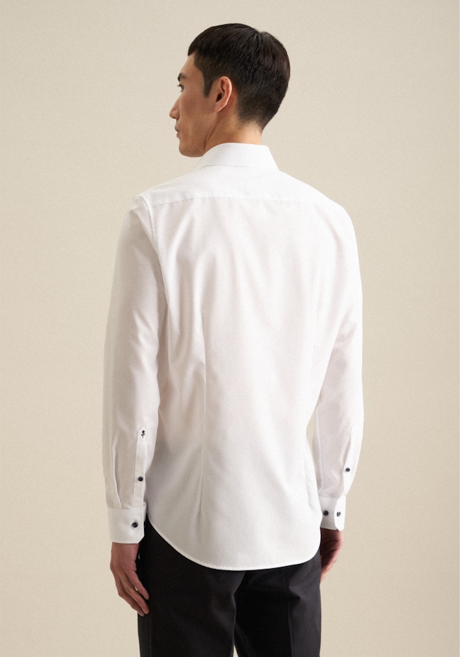 Slim Business Hemd Uni in Weiß | Seidensticker Onlineshop