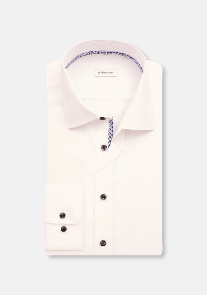 Slim Chemise d'affaires Uni dans Blanc | Boutique en ligne Seidensticker