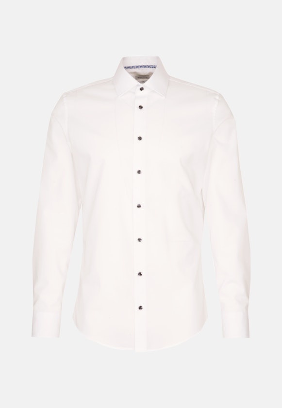 Slim Business Hemd Uni in Weiß |  Seidensticker Onlineshop
