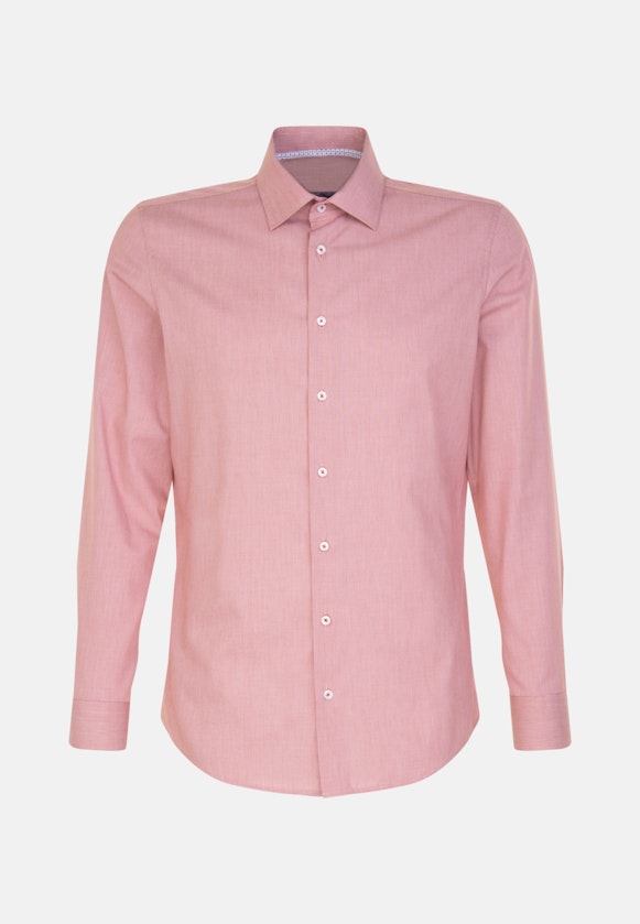 Non-iron Structure Business Shirt in X-Slim with Kent-Collar in Red |  Seidensticker Onlineshop