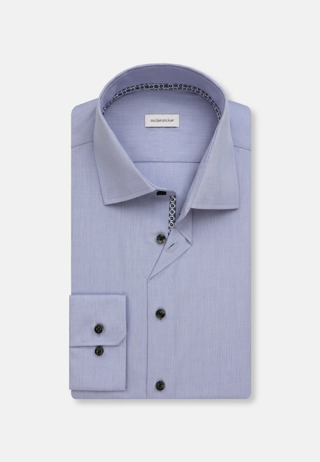 X-Slim Business shirt Uni in Light Blue | Seidensticker online shop