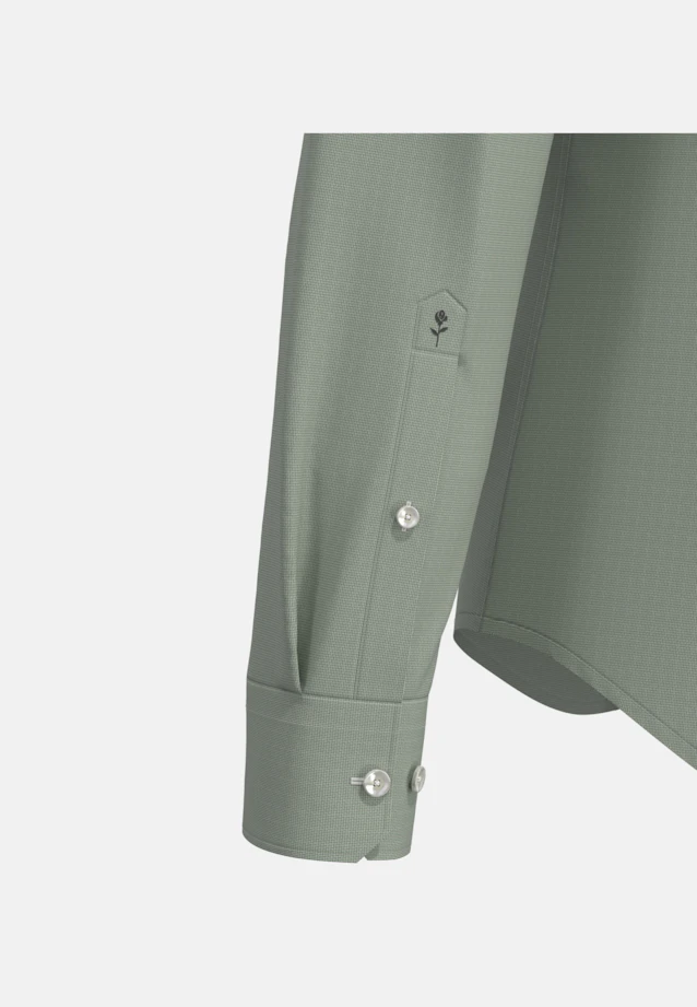 X-Slim Business shirt Uni in Green |  Seidensticker Onlineshop
