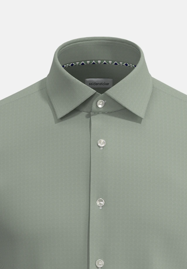 X-Slim Business shirt Uni in Green |  Seidensticker Onlineshop