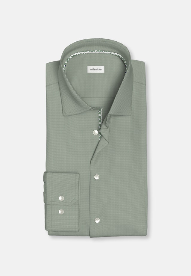 X-Slim Business Hemd Uni in Grün |  Seidensticker Onlineshop