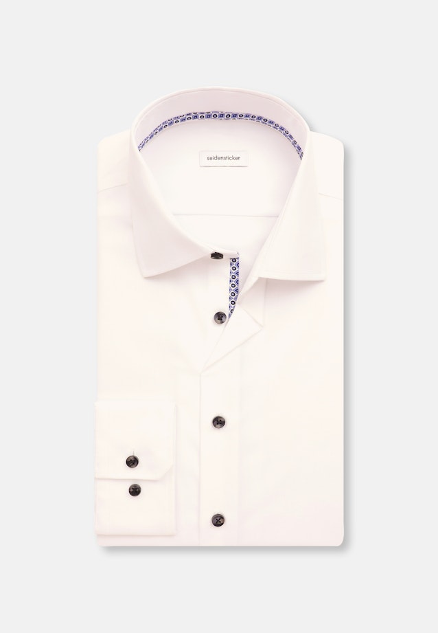 X-Slim Business Hemd Uni in Weiß |  Seidensticker Onlineshop