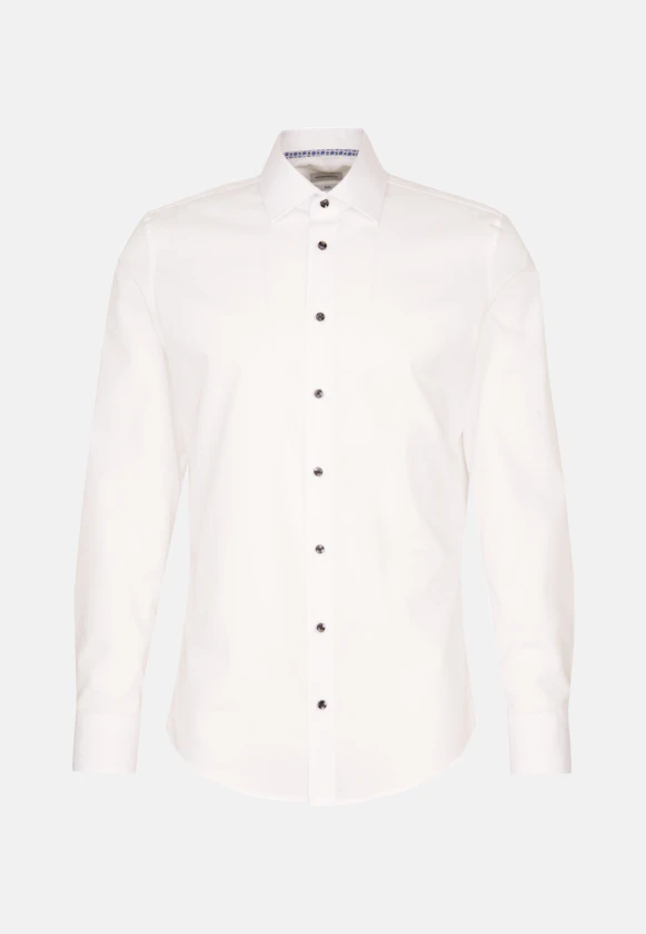 X-Slim Business Hemd Uni in Weiß |  Seidensticker Onlineshop