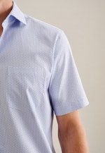 Business Shirt in Regular with Kent-Collar in Light Blue |  Seidensticker Onlineshop