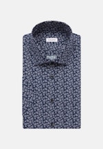 Poplin Short sleeve Business Shirt in Regular with Kent-Collar in Medium Blue |  Seidensticker Onlineshop