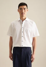 Comfort Business Hemd Uni in Weiß |  Seidensticker Onlineshop