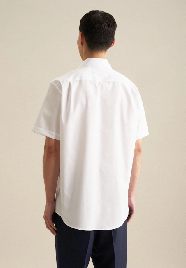 Comfort Business Hemd Uni in Weiß |  Seidensticker Onlineshop